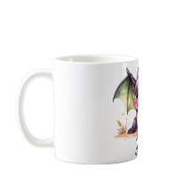 Kleiner baby Drache streckt die Zunge raus