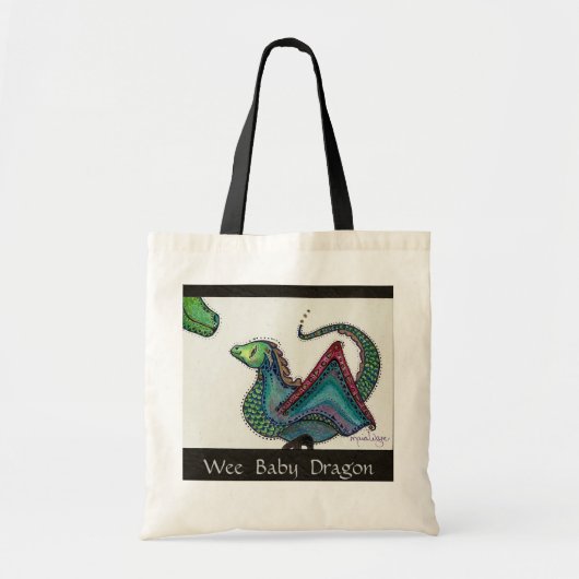 Kleiner Baby-Drache Tragetasche (Vorne)
