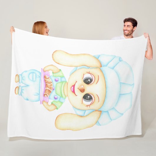 Kleiner Bäcker Fleecedecke (Beispiel)