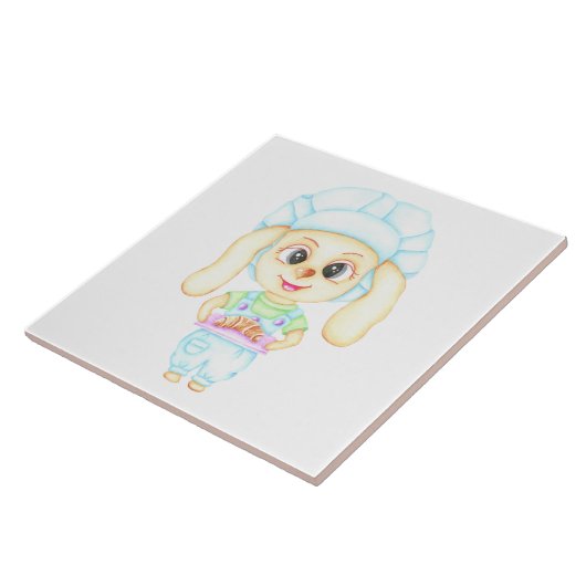 Kleiner Bäcker Fliese (Seite)