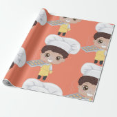 Kleiner Bäcker Geschenkpapier (Ungerollt)