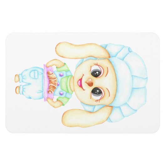 Kleiner Bäcker Magnet (Horizontal)