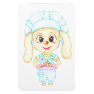 Kleiner Bäcker Magnet