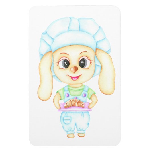 Kleiner Bäcker Magnet (Vertikal)