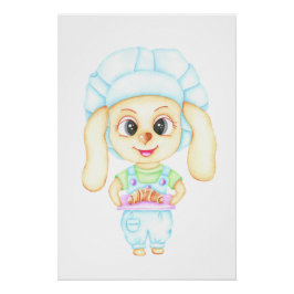 Kleiner Bäcker Poster