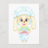 Kleiner Bäcker Postkarte (Vorderseite)