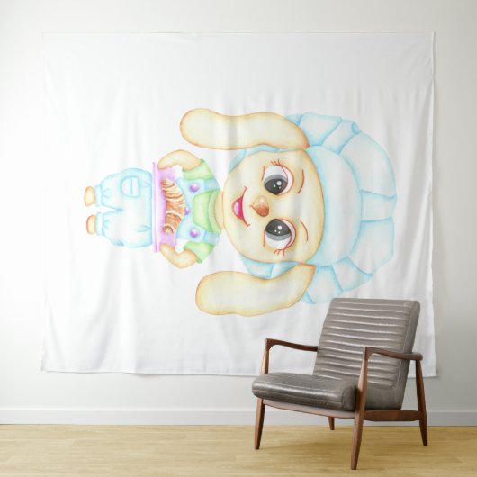 Kleiner Bäcker Wandteppich (Beispiel (Horizontal))