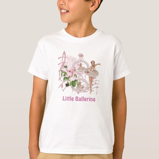 kleiner Ballerina-T - Shirt (Vorderseite)
