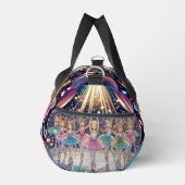 Kleiner Ballerinas Performance Individuelle Name Duffle Bag (Rechts)