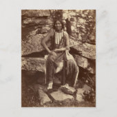 Kleiner Bär, Cheyenne, 1875 Postkarte (Vorderseite)