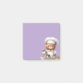 Kleiner Bär-Der Chocolatier Post-it Klebezettel