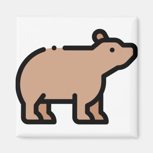 Kleiner Bär Magnet (Vorne)