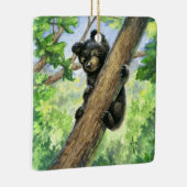 Kleiner Bär mit Aussicht Keramikornament (Rechts)