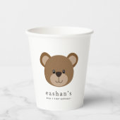 Kleiner Bär Pappbecher (Vorderseite)