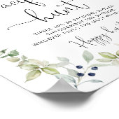 Kleiner Bär Schnuller Jagen Baby Duschgame Poster (Ecke)