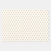 Kleiner Bär, Teddybär, Geburtstag, Babydusche, Geschenkpapier Set (Vorderseite 2)