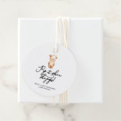 Kleiner Bären Pop, wenn sie Pop Baby Dusche Geschenkanhänger (Beispiel)