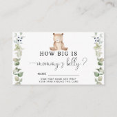 Kleiner Bäreneukalyptus wie groß ist der Bauch der Begleitkarte (Vorderseite)