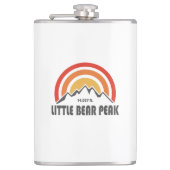 Kleiner Bärenpeak Flachmann (Vorderseite)