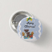 Kleiner Bärenweihknopf Button (Vorne & Hinten)