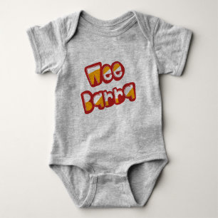 Kleiner Barra, schottischer Dialekt Babygrow Baby Strampler