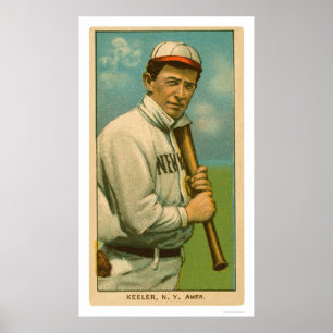 Kleiner Baseball 1909 Willie Keeler Poster