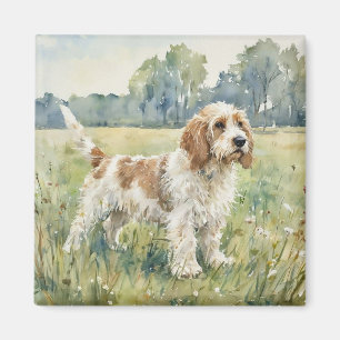 Kleiner Basset Griffon Vendeen - PBGV Magnet