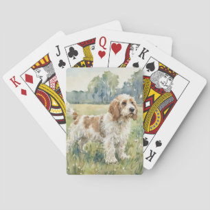 Kleiner Basset Griffon Vendeen - PBGV Spielkarten