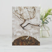 Kleiner Baum im Spätherbst von Egon Schiele (Stehend Vorderseite)