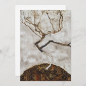 Kleiner Baum im Spätherbst von Egon Schiele (Vorne/Hinten)