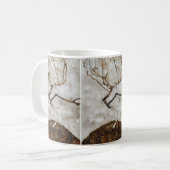 Kleiner Baum im Spätherbst von Egon Schiele Kaffeetasse (Vorderseite Links)