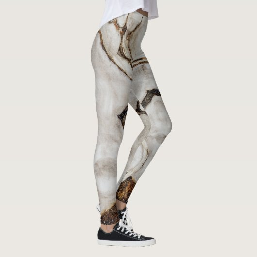 Kleiner Baum im Spätherbst von Egon Schiele Leggings (Rechts)