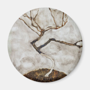 Kleiner Baum im Spätherbst von Egon Schiele Magnet