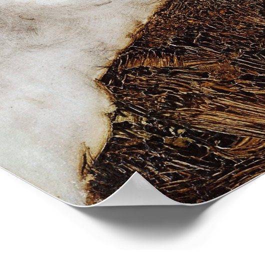 Kleiner Baum im Spätherbst von Egon Schiele Poster (Ecke)