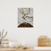 Kleiner Baum im Spätherbst von Egon Schiele Poster (Küche)