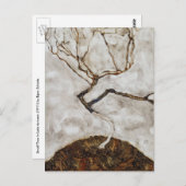 Kleiner Baum im Spätherbst von Egon Schiele Postkarte (Vorne/Hinten)
