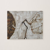 Kleiner Baum im Spätherbst von Egon Schiele Puzzle (Horizontal)
