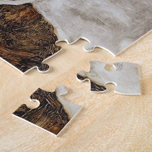 Kleiner Baum im Spätherbst von Egon Schiele Puzzle (Seite)