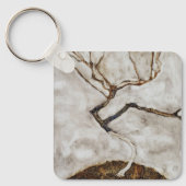 Kleiner Baum im Spätherbst von Egon Schiele Schlüsselanhänger (Vorderseite)
