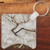 Kleiner Baum im Spätherbst von Egon Schiele Schlüsselanhänger (Rückseite)