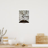 Kleiner Baum im Spätherbst von Schiele Egon Poster (Küche)