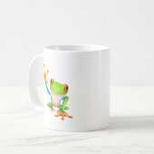 Kleiner Baumfrosch Kaffeetasse (Vorderseite Links)