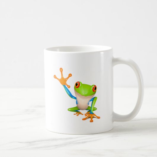 Kleiner Baumfrosch Kaffeetasse (Rechts)