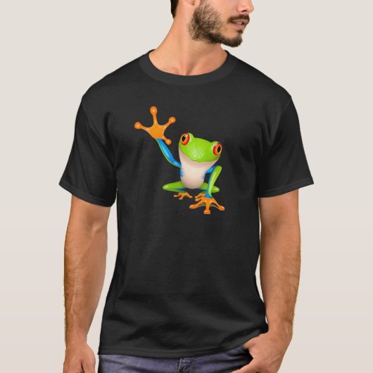 Kleiner Baumfrosch T-Shirt (Vorderseite)