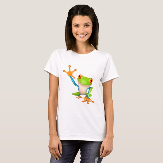 Kleiner Baumfrosch T-Shirt (Vorne ganz)