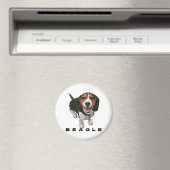 Kleiner Beagle Magnet (In Situ (Geschirrspüler))