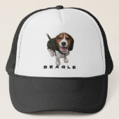 Kleiner Beagle Truckerkappe (Vorderseite)