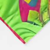 Kleiner Beagle-Welpe-Quilt wie Design Fleecedecke (Ecke)