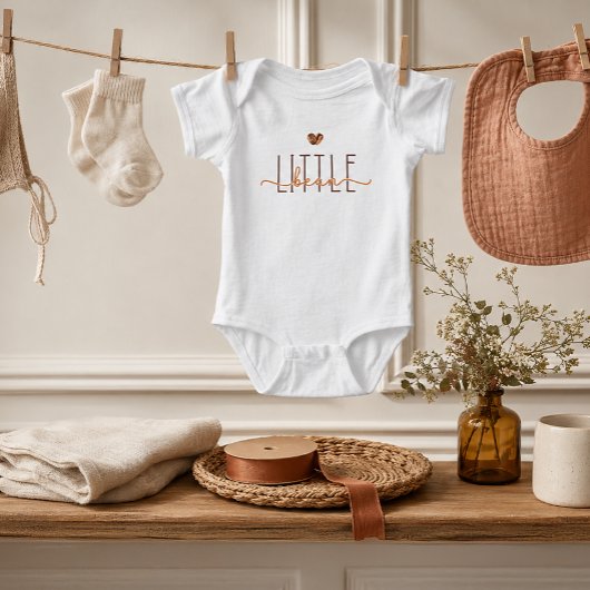 Kleiner Bean-Kaffee Baby Strampler