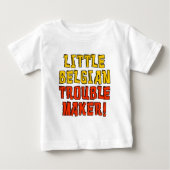 Kleiner belgischer Störenfried Maker Baby T-shirt (Vorderseite)